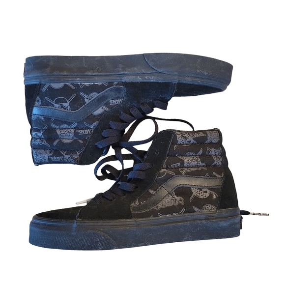 Vans Sk8-Hi Star Wars Men Sz 4.5 Wmn 5 Black Dark Side Darth Vader Sneakers - Picture 2 of 11